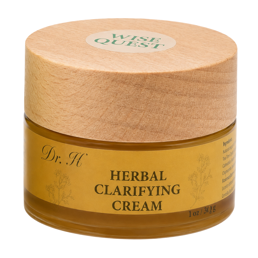 WiseQuest Herbal Clarifying Cream 30g jar front