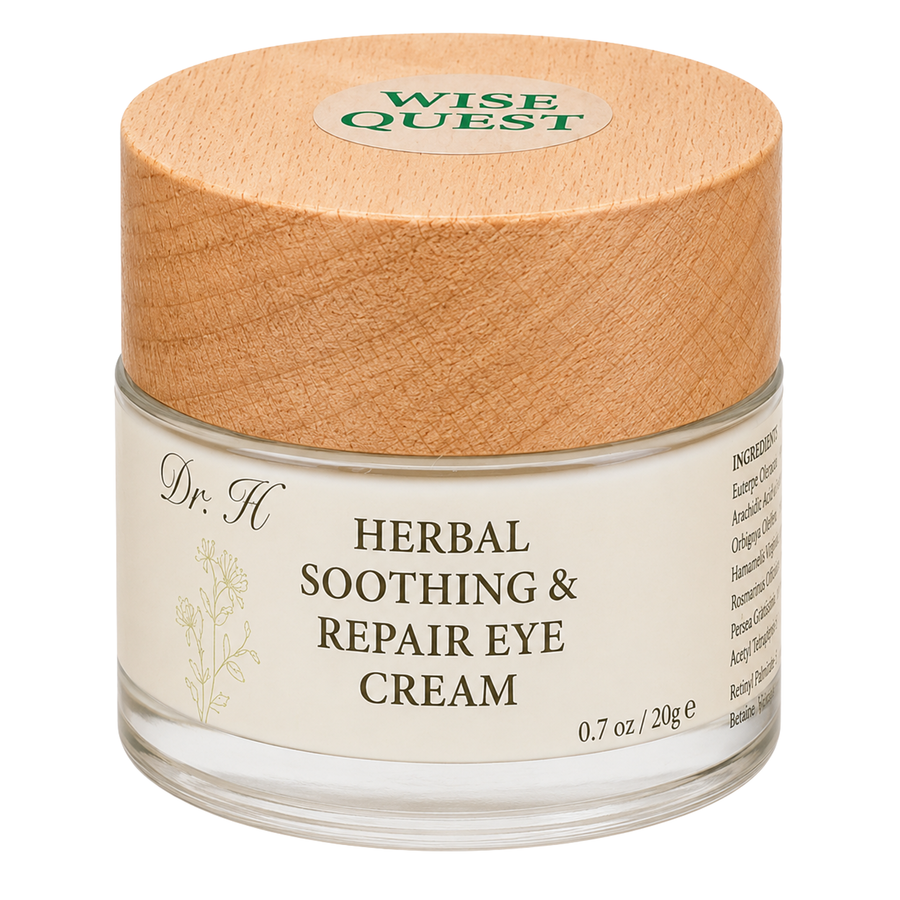 WiseQuest Herbal Soothing & Repair Eye Cream 20g jar front