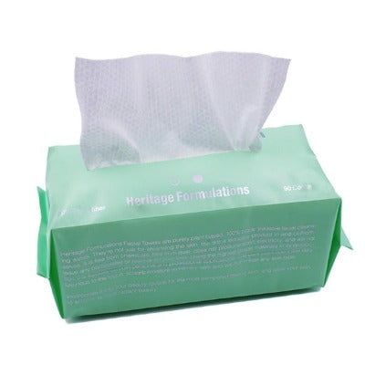 Heritage Formulations Pure Plant Facial Towels