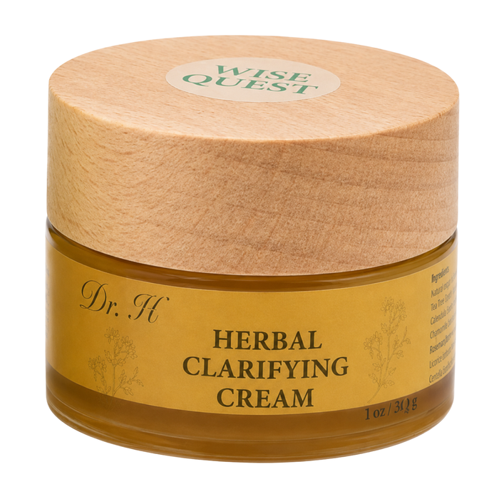 WiseQuest Herbal Clarifying Cream 30g jar front
