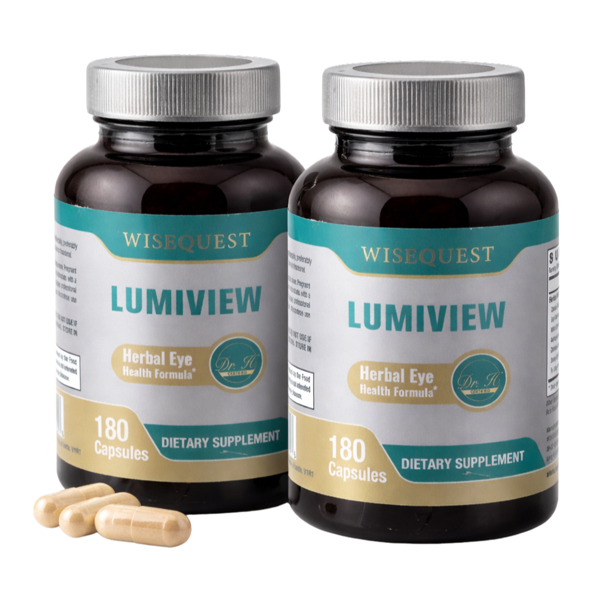 WiseQuest LUMIVIEW 2-bottle bundle — 2-month supply